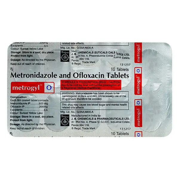 Metrogyl O Tablet